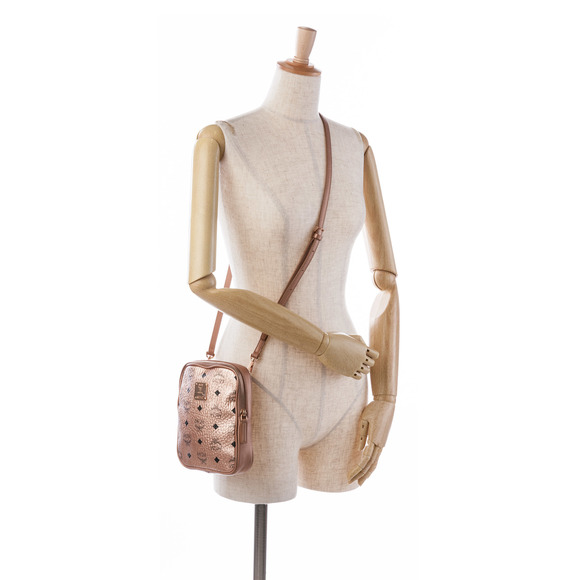 Pre-Loved MCM Visetos Modular Stark Belt Bag - Picture 9 of 11